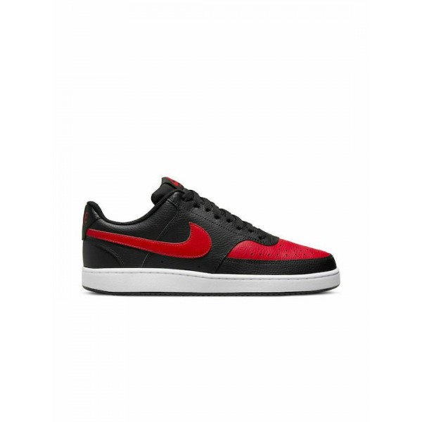 Nike Court Vision Ανδρικά Sneakers Black / White / University Red Κωδικός: DV6488-001