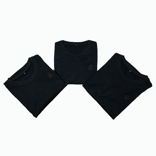 Admiral Ανδρικά T-Shirt Μπλουζάκια Σετ 3τμχ  1121460009BL/BL/BL( 3 μαυρα μπλουζακια)