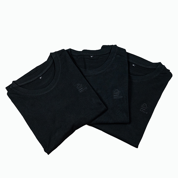 Admiral Ανδρικά T-Shirt Μπλουζάκια Σετ 3τμχ  1121460009BL/BL/BL( 3 μαυρα μπλουζακια)